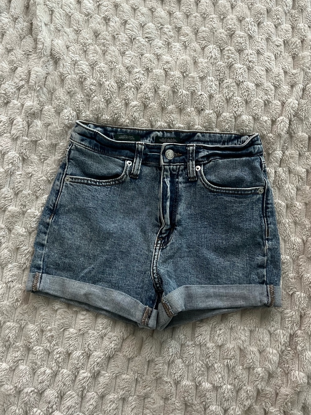 Wild Fable Women's Blue and Navy Shorts